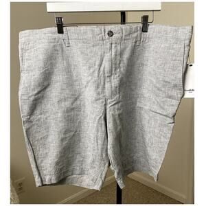 Goodfellow & Co. Gray The Every Wear Flat-Front Shorts - Size 42 (NWT)